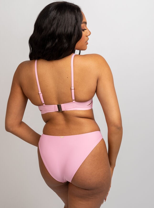 Boux Avenue Kasos Trim Bikini Top - Pink