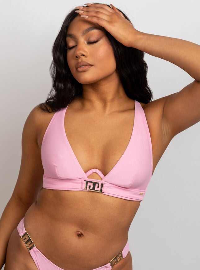 boux avenue Kasos trim bikini top - Pink