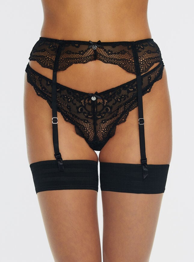 boux avenue Leah suspender - Black