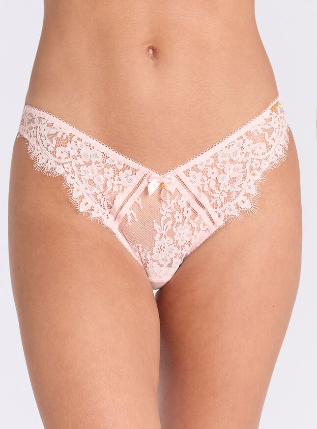boux avenue Lillian lace briefs - Light Pink