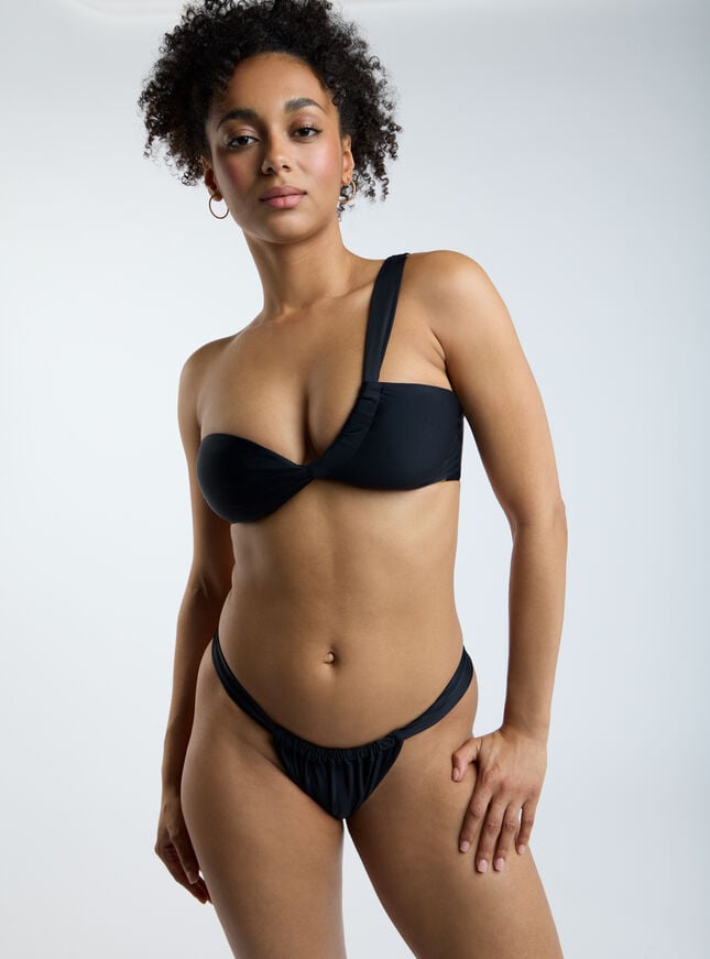 Boux Avenue Lima Brazilian Bikini Bottoms - Black