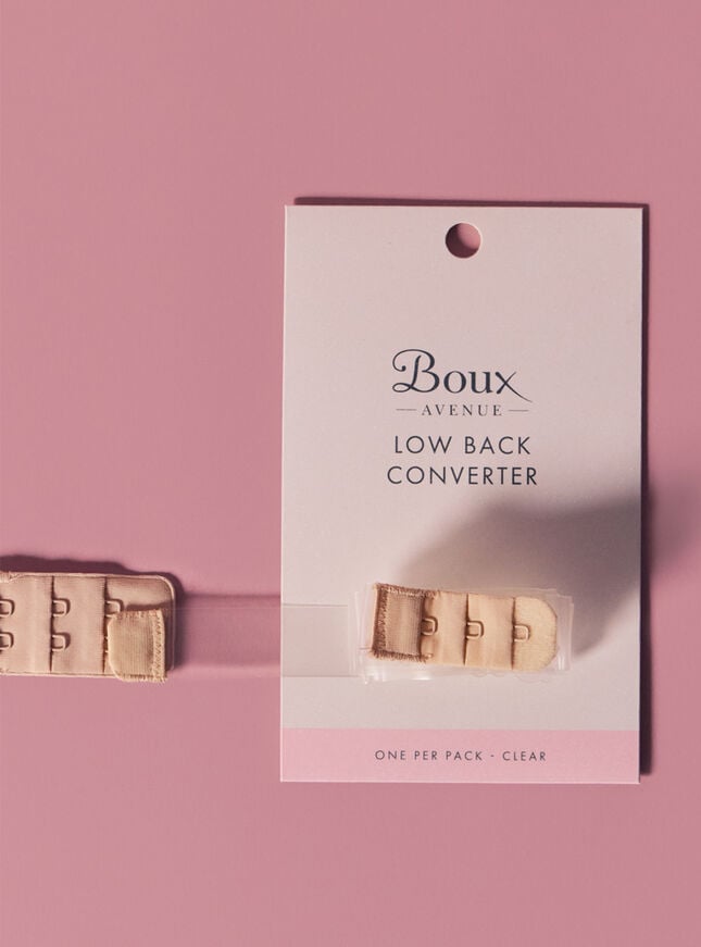 Boux Avenue Low Back Bra Converter - Clear
