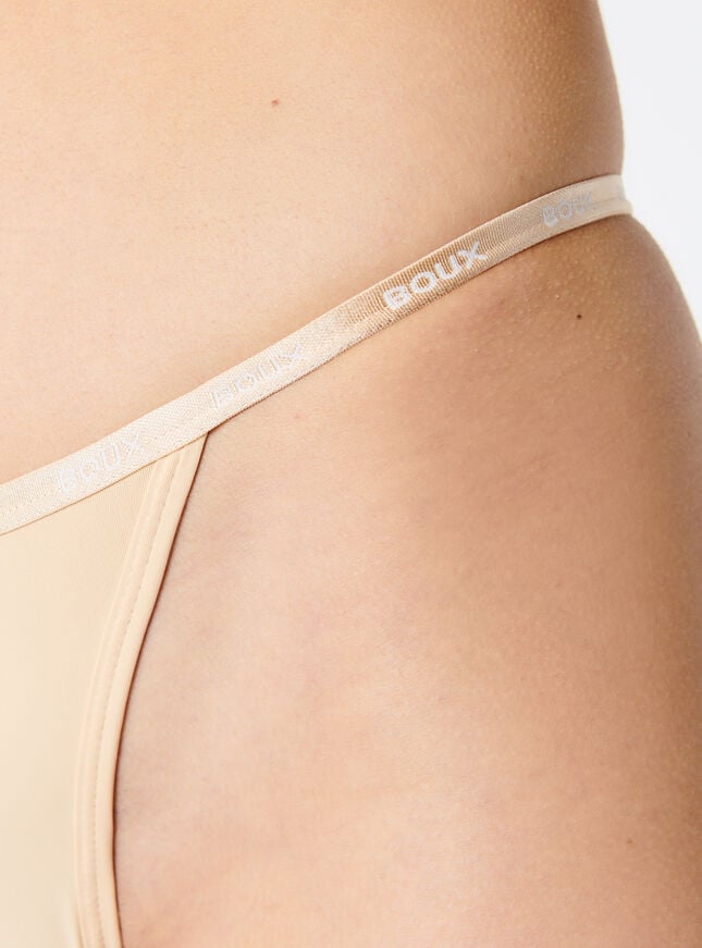 Boux Avenue Lucie Microfibre G-string Thong - Nude