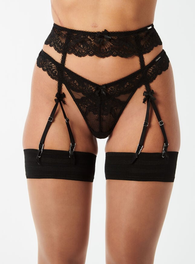 Boux Avenue Lydiah Suspender - Black