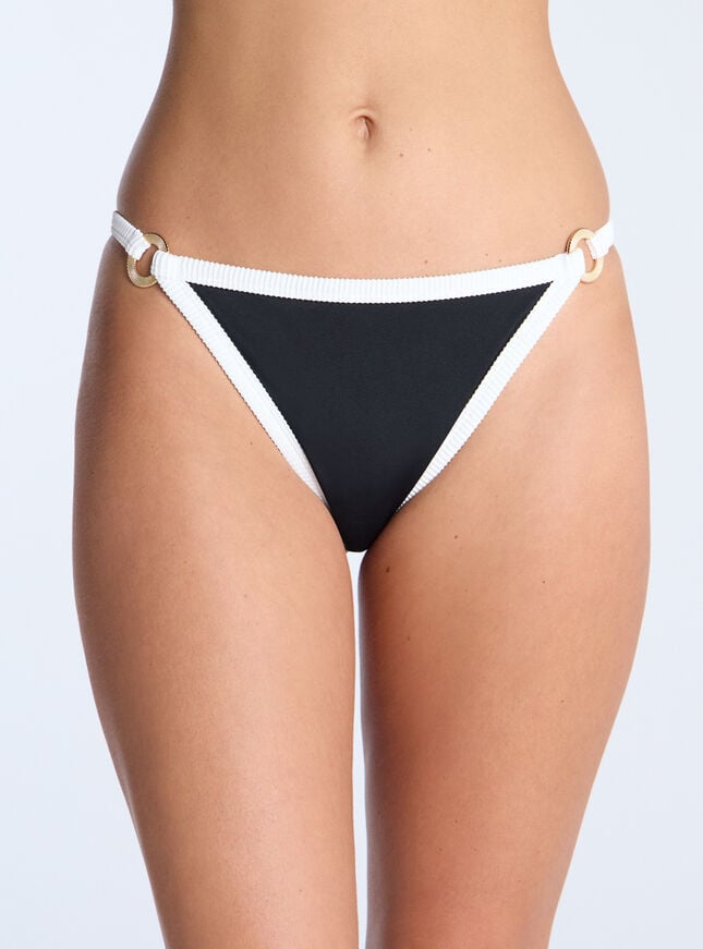 boux avenue Mambo bikini bottoms - Black & White
