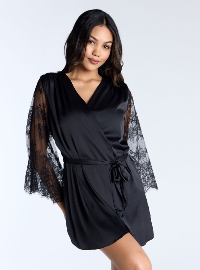 boux avenue Mariella short robe - Black