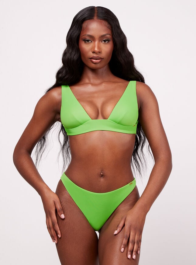 boux avenue Maui bikini brazilian - Green