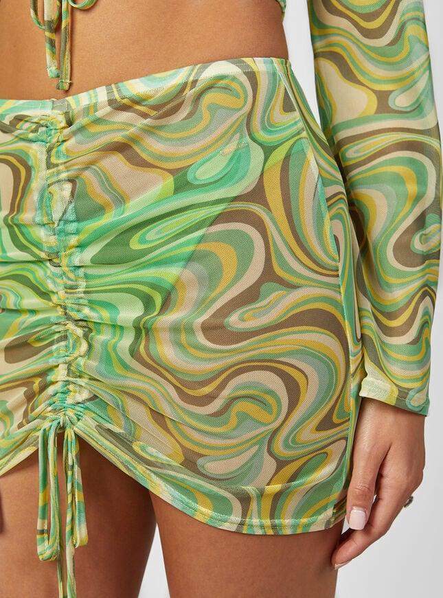 Boux Avenue Mesh Beach Skirt - Multicoloured