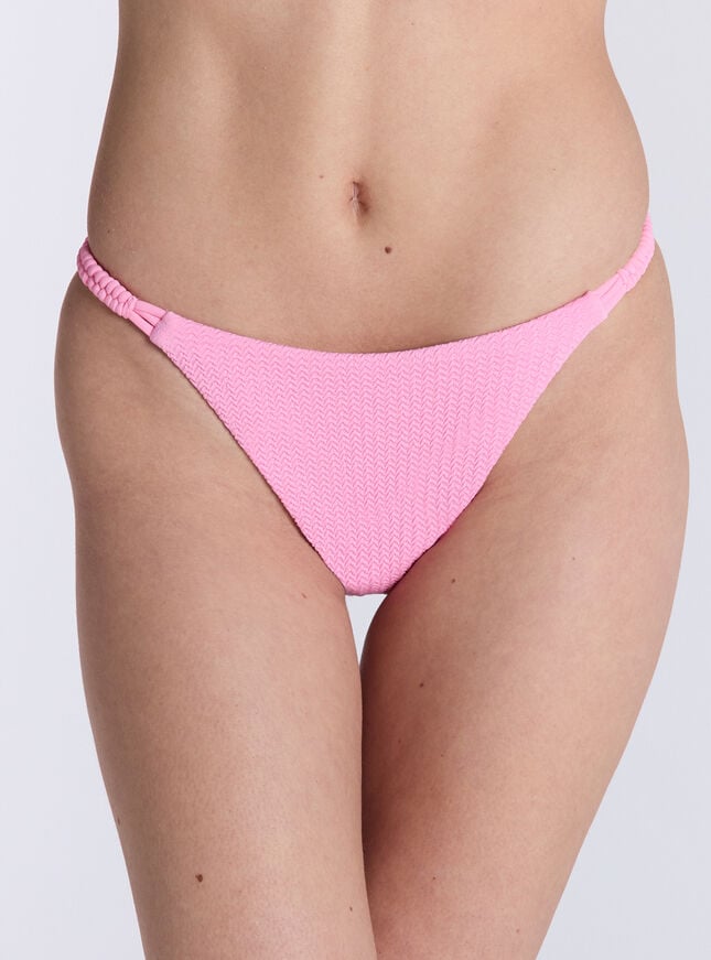 boux avenue Mirano textured bikini bottoms - Pink