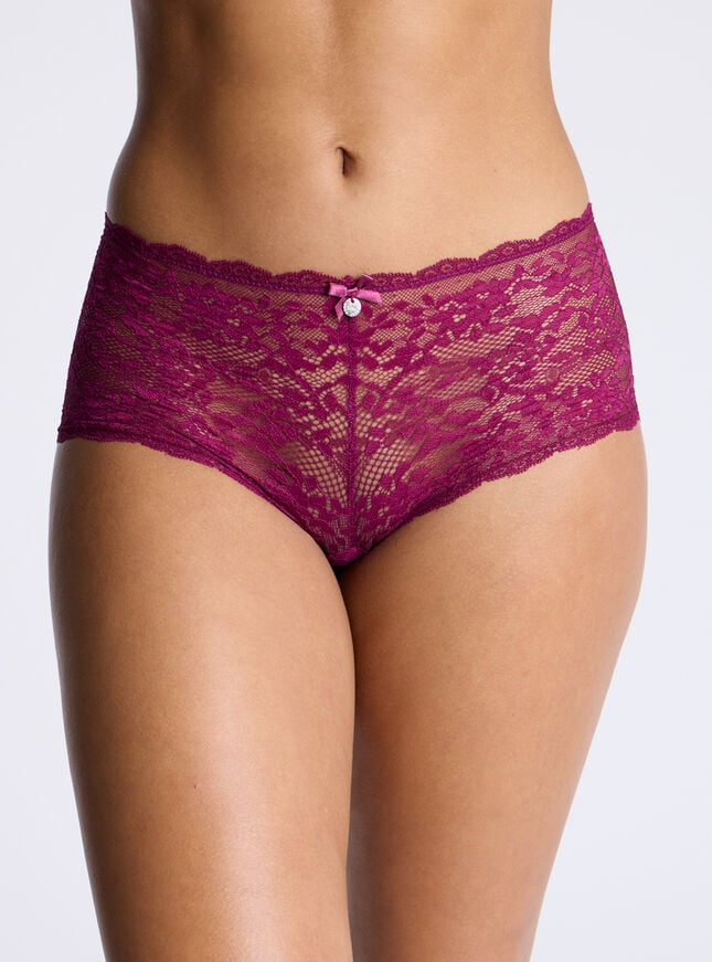 boux avenue Mollie shorts - Grape