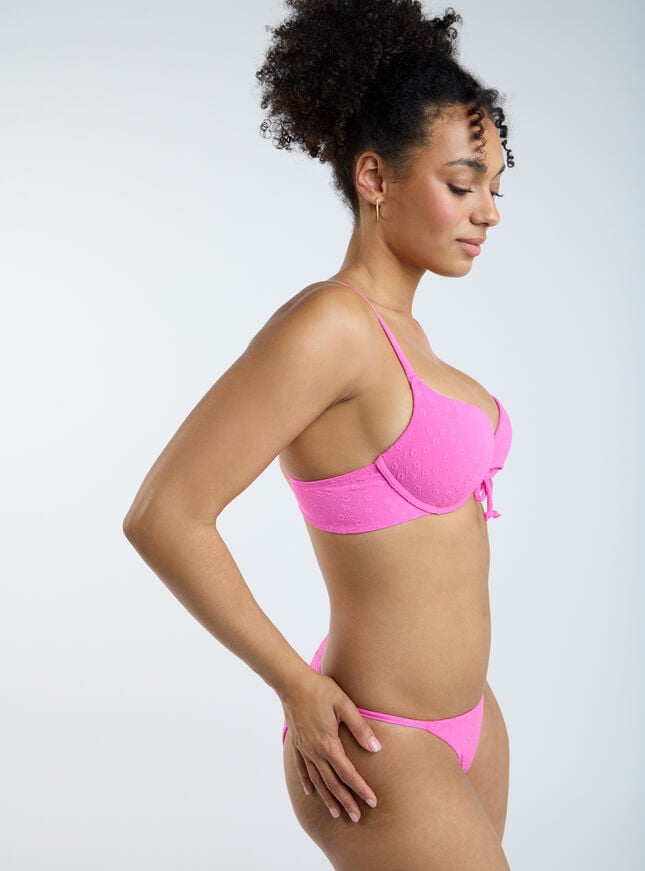 Boux Avenue Palma Bikini Briefs - Neon Pink