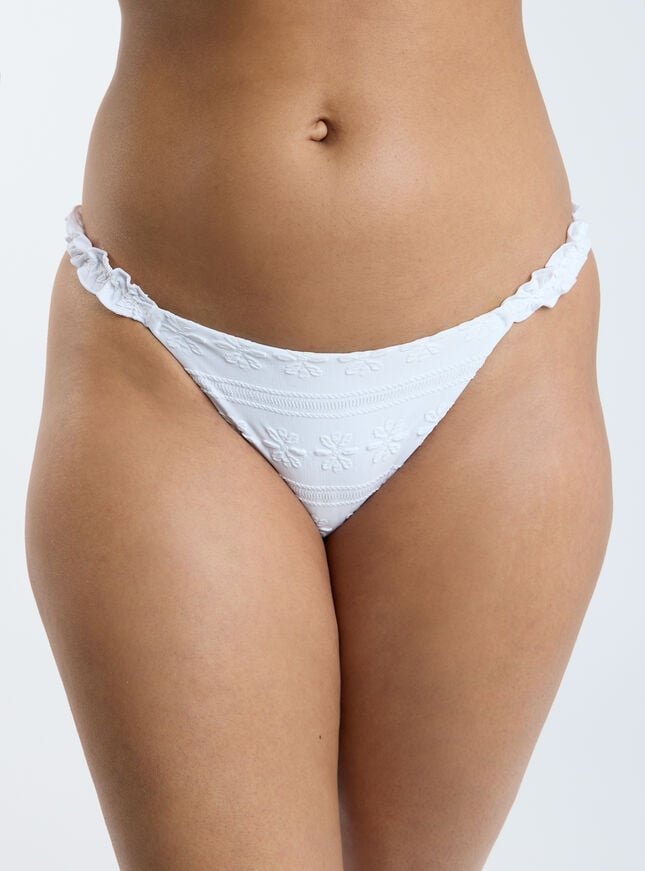 boux avenue Paxos brazilian bikini bottoms - White