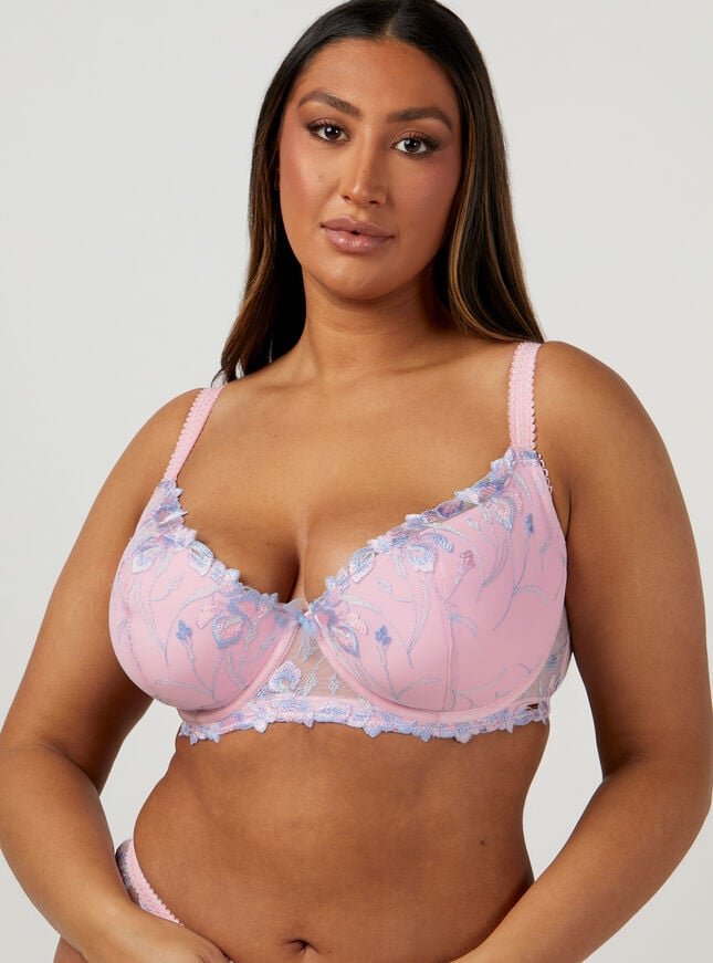 Boux Avenue Pheobe Balconette Bra - Pink Mix