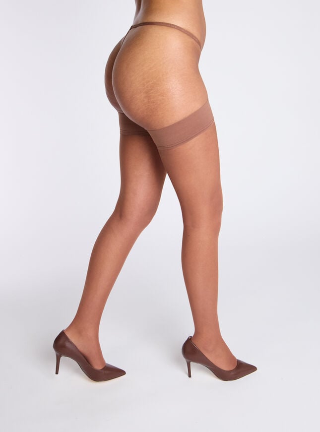 Boux Avenue Plain Top Hold Ups - 04 Deep
