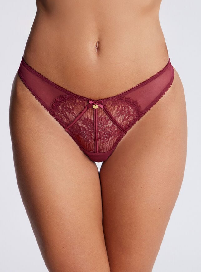 boux avenue Rhea thong - Wine