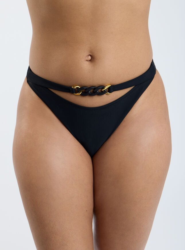 boux avenue Rio chain bikini briefs - Black