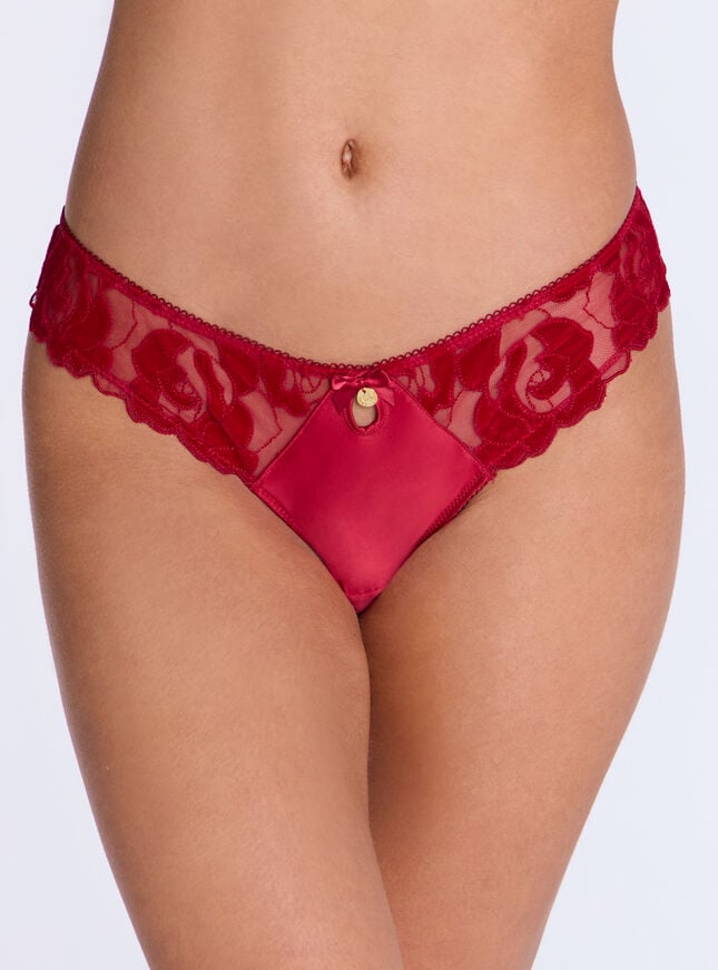 boux avenue Rosetta briefs - Dark Red