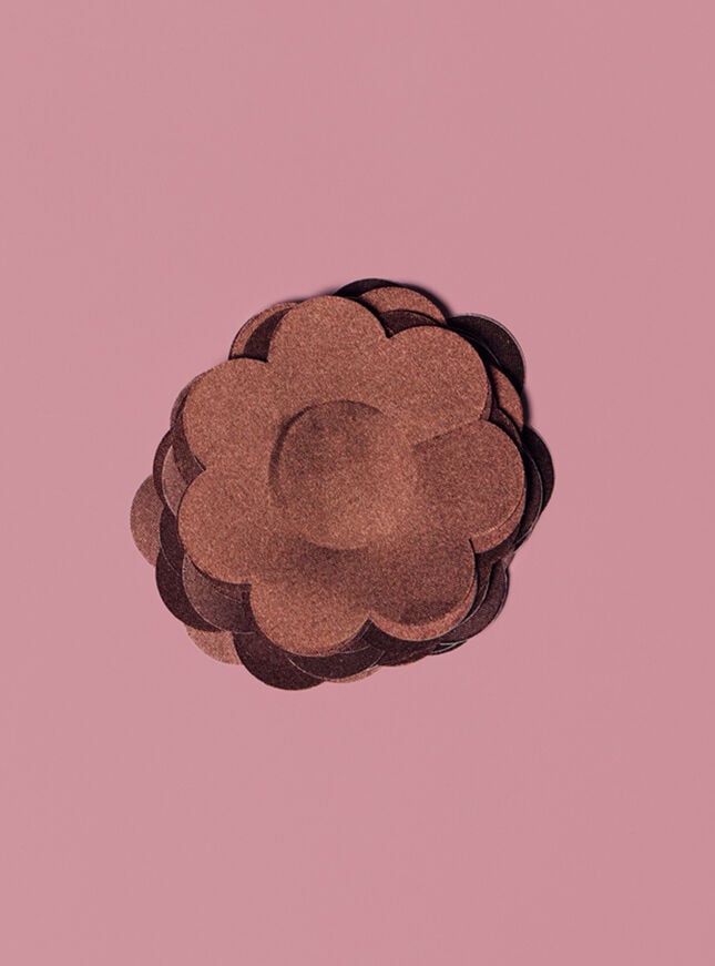 Boux Avenue Satin Nipple Covers - 04 Deep