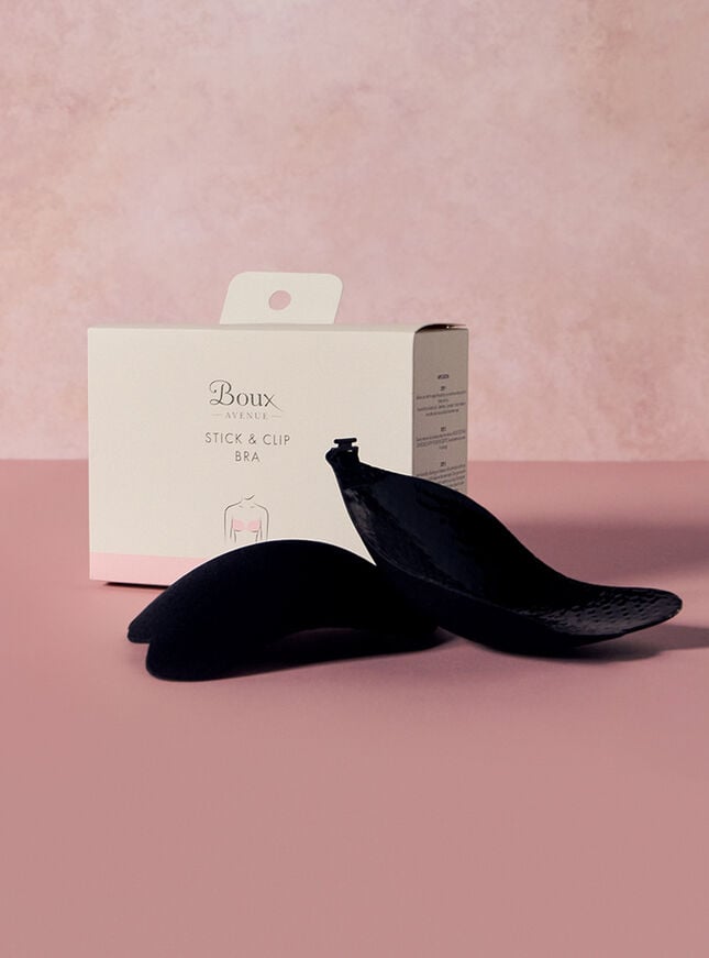 Boux Avenue Stick And Clip Bra - Black