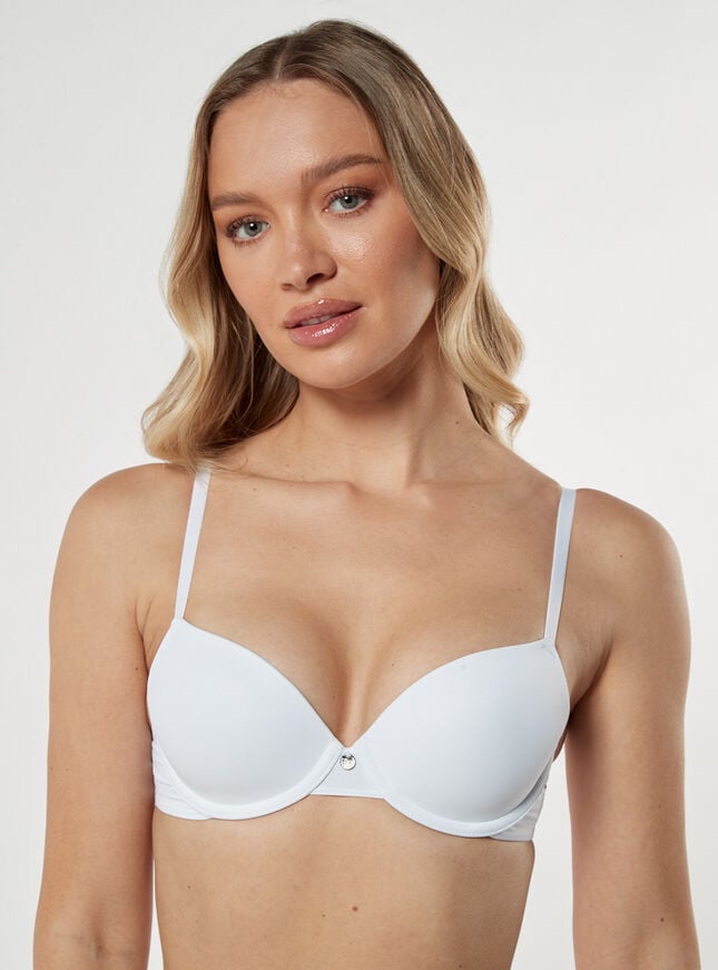 boux avenue T-shirt bra - White