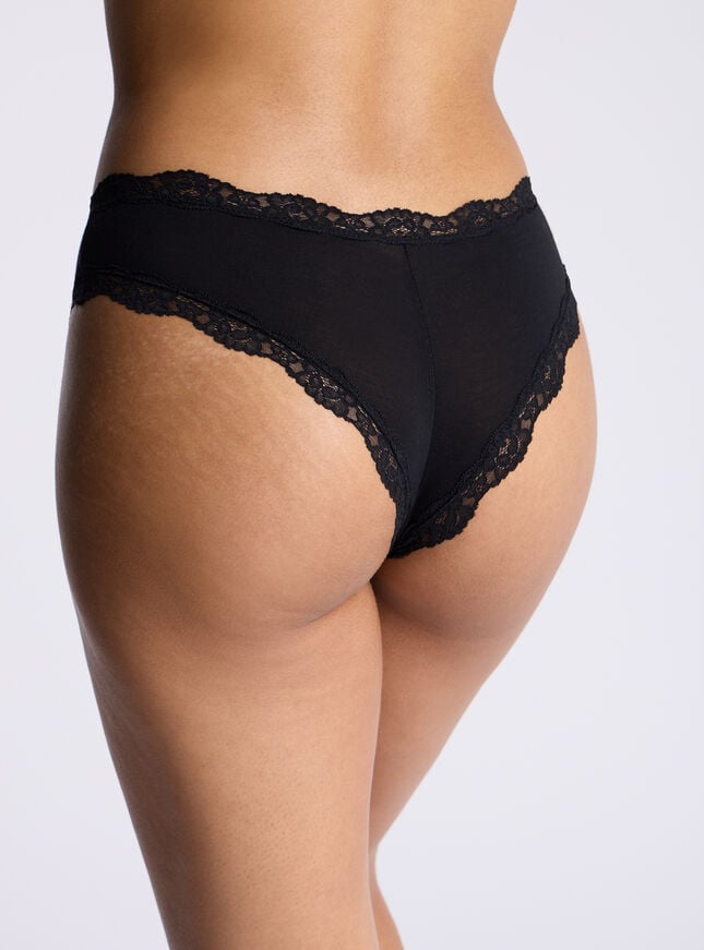 Boux Avenue Tatiana Brazilian Knickers - Black