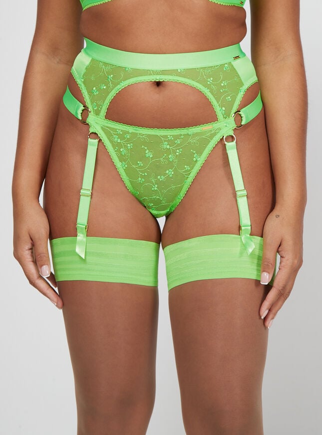 Boux Avenue Tenahya Suspender - Neon Green