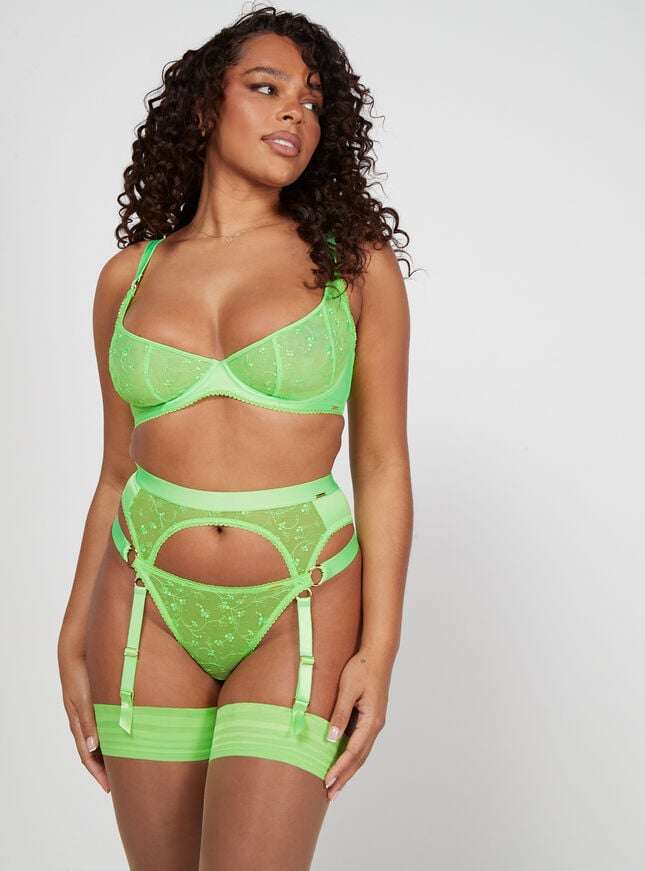 boux avenue Tenahya suspender - Neon Green