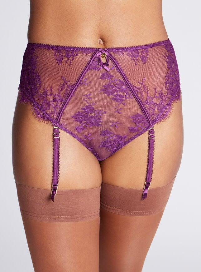 boux avenue Tiana high waist briefs - Berry