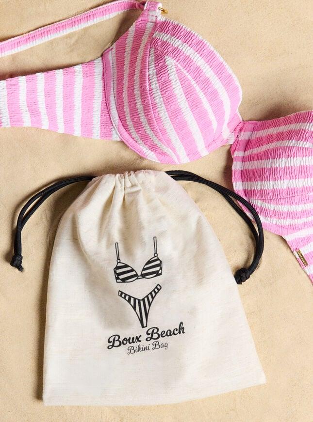 boux avenue Waterproof bikini bag - Ivory Mix