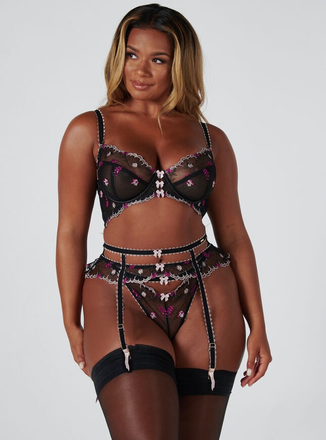 Boux Avenue Zia Suspender - Black Mix