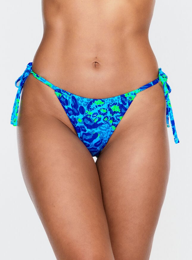 boux avenue Havana tie side brazilian bikini bottoms - Cobalt Blue