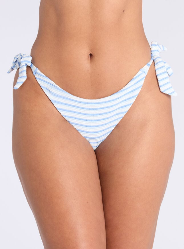 boux avenue Maxima stripe bikini bottoms - Powder Blue