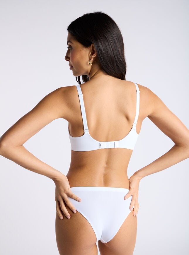 Boux Avenue Padded Microfibre Plunge T-shirt Bra - 01 Light