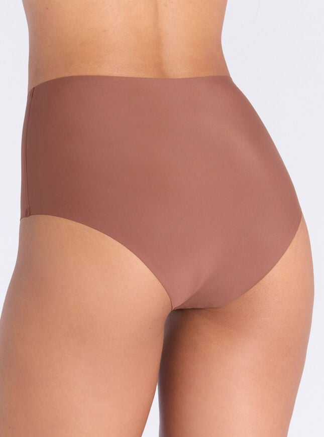 Boux Avenue Seamless Microfibre High Waist Briefs - 04 Deep