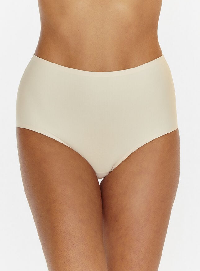 boux avenue Seamless microfibre high waist briefs - Nude