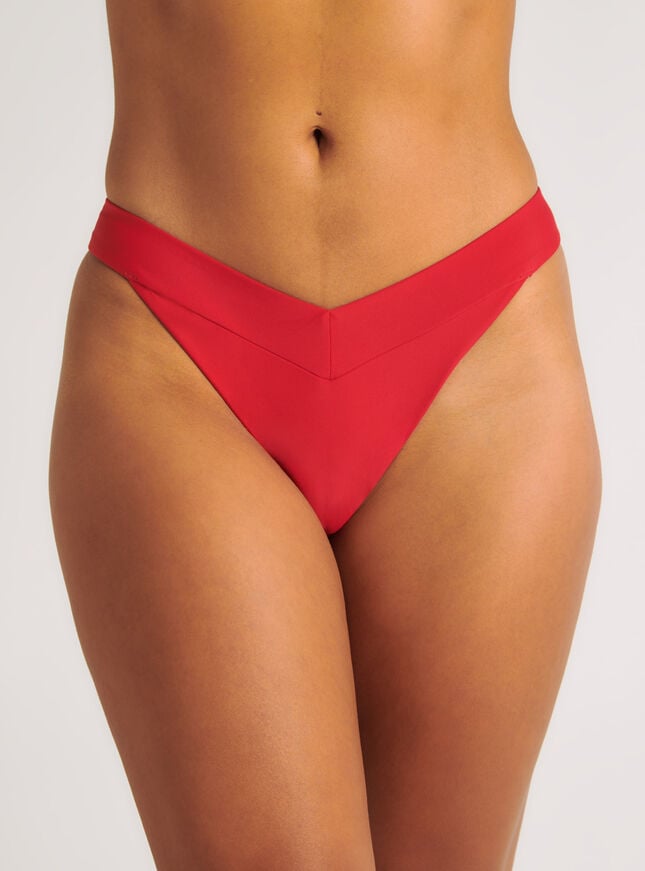 boux avenue Sorrento brazilian bikini bottoms - Strawberry