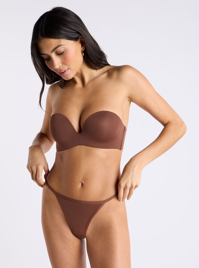 Boux Avenue Strapless Microfibre Multiway Bra - 04 Deep