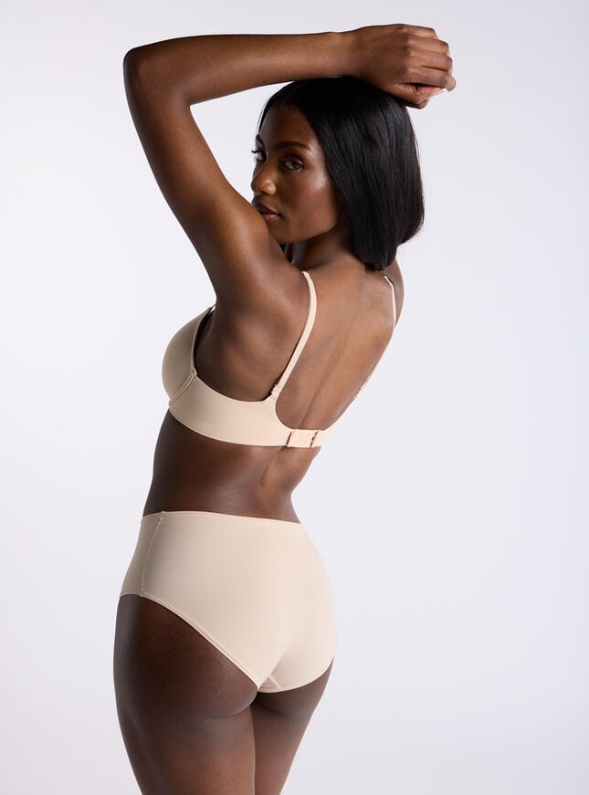 Boux Avenue Ultra Light Microfibre Plunge T-shirt Bra - 02 Fair