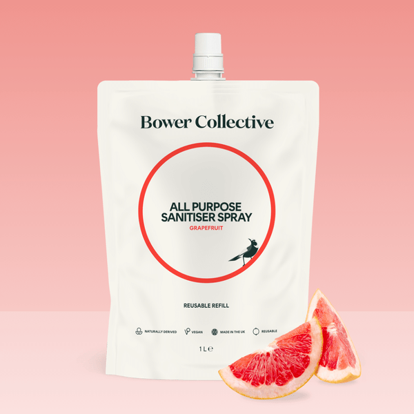 Bower Bower All-Purpose Sanitiser Spray Refill - Grapefruit 1L