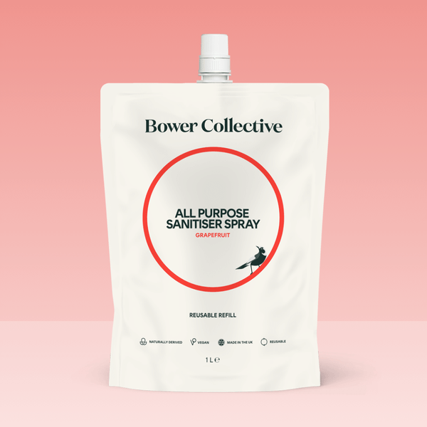 bower Bower All-Purpose Sanitiser Spray Refill - Grapefruit 1L