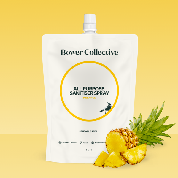 Bower Bower All-Purpose Sanitiser Spray Refill - Pineapple 1L