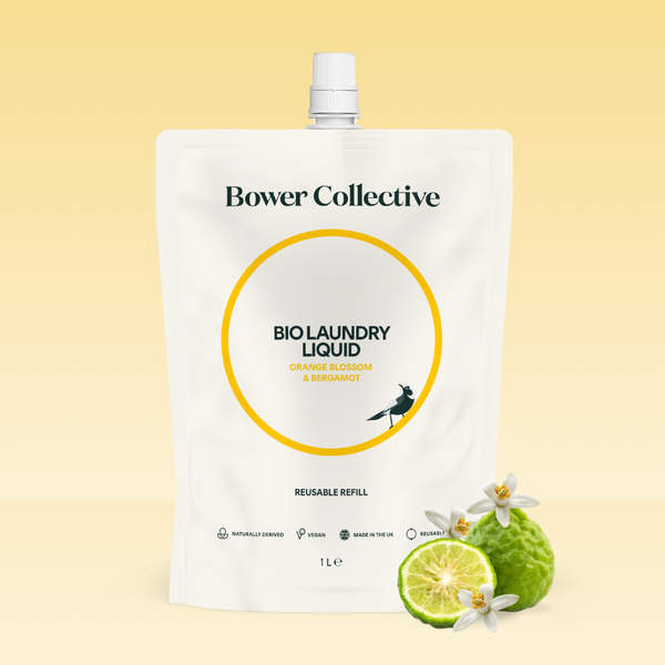 Bower Bower Bio Laundry Liquid - Orange Blossom & Bergamot 1L