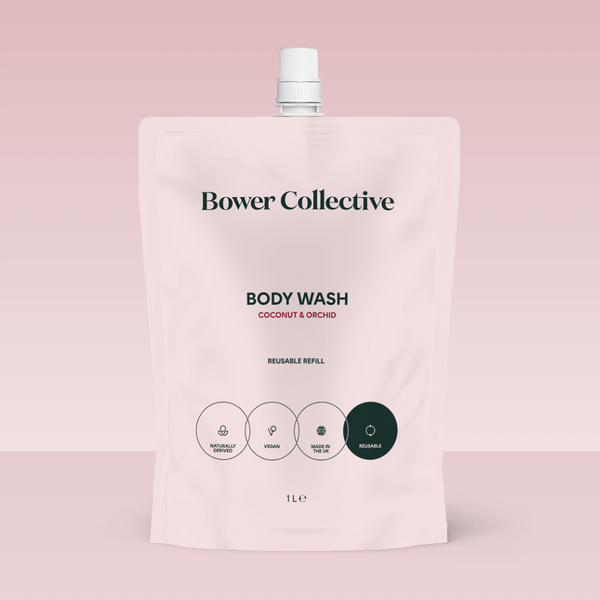 bower Bower Body Wash Refill - Coconut & Orchid 1L