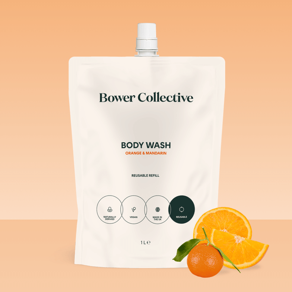 Bower Bower Body Wash Refill - Orange & Mandarin 1L