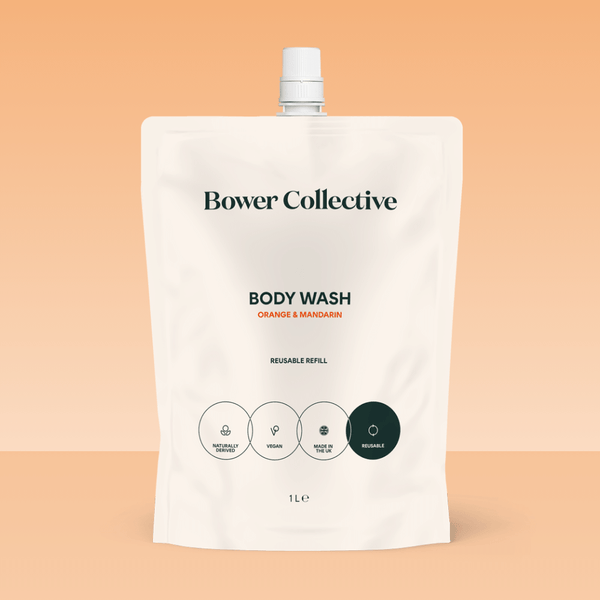 bower Bower Body Wash Refill - Orange & Mandarin 1L