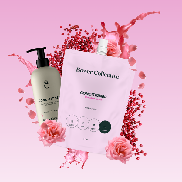 Bower Bower Conditioner Refill - Rose & Pink Pepper 1L