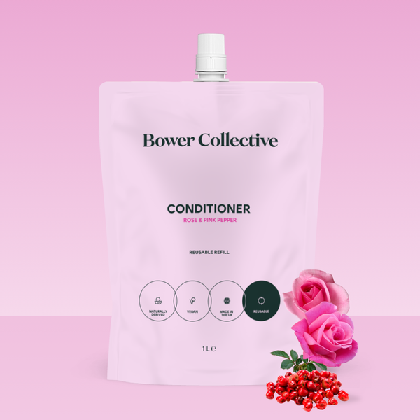 Bower Bower Conditioner Refill - Rose & Pink Pepper 1L