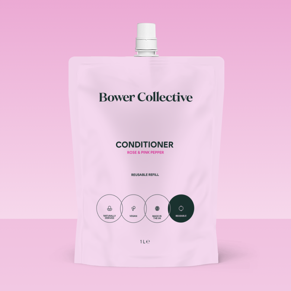 bower Bower Conditioner Refill - Rose & Pink Pepper 1L