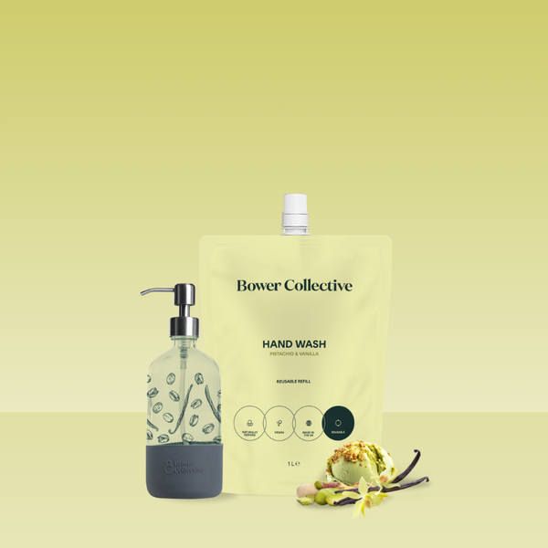 bower Bower Pistachio Hand Wash Kit