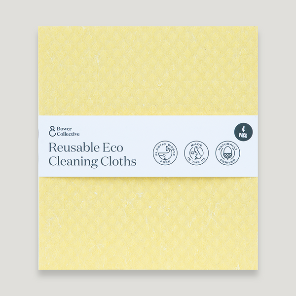 bower Bower Reusable Eco Cleaning Cloth - 4-pack